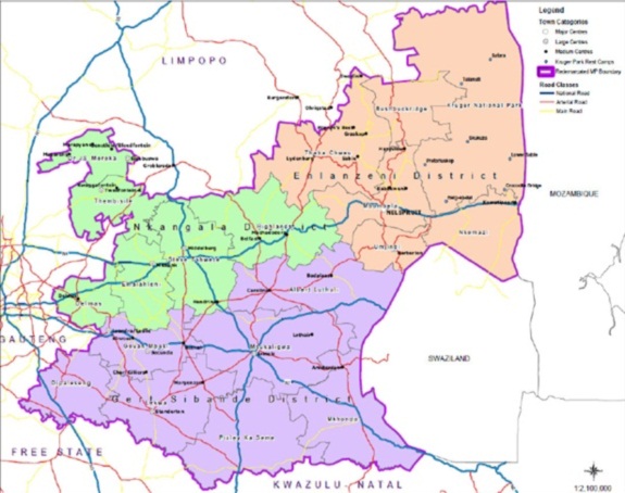 Ehlanzeni Location